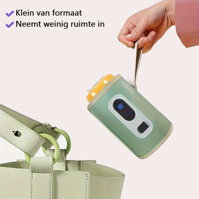 Tragbarer Baby-Milchflaschenwärmer - Erwärmen Sie Ihre Milch überall