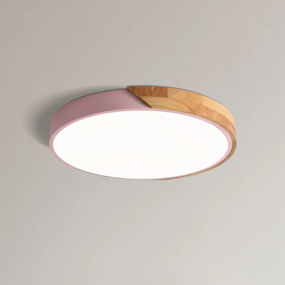 Delos - Skandinavische LED-Deckenleuchte aus Holz