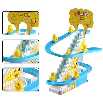 Ente Schiebespielzeug mit Treppe