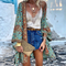 Pauline Laurent | Elegante Boho Strickjacke