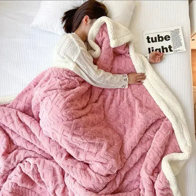 Warme Winterdecke für kalte Nächte – Dick, Flauschig & Stilvoll für Schlafzimmer & Sofa