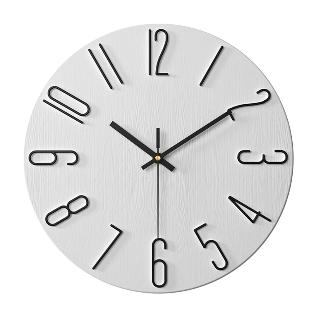 Noble - Moderne Wanduhr für das Wohnzimmer