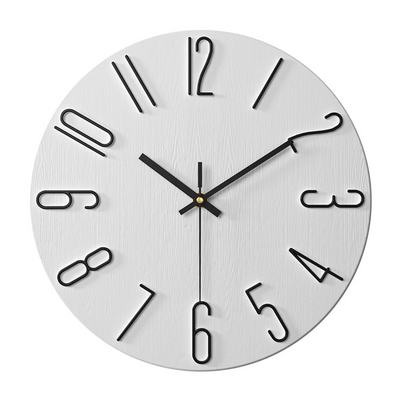 Noble - Moderne Wanduhr für das Wohnzimmer