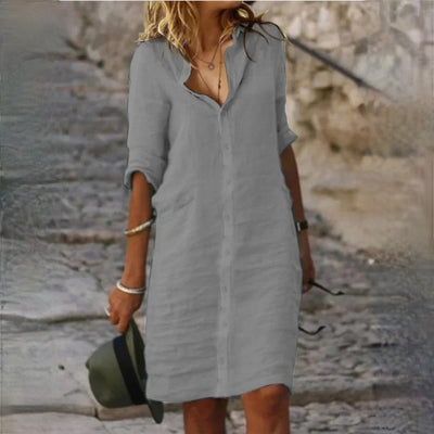 Clara - natürliche Texturkleid Stella