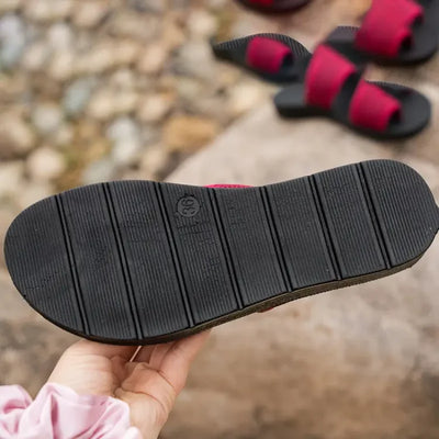 Casie - Sandalen aus perforiertem Mesh zum Hineinschlüpfen