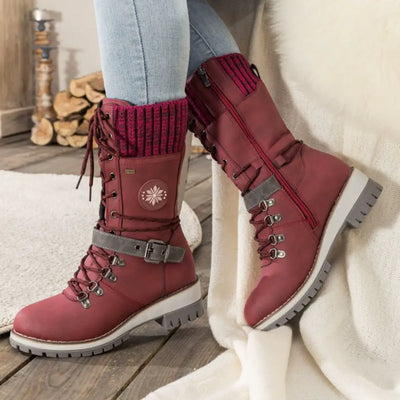 Winterstiefel mit rutschfestem und warmem Futter
