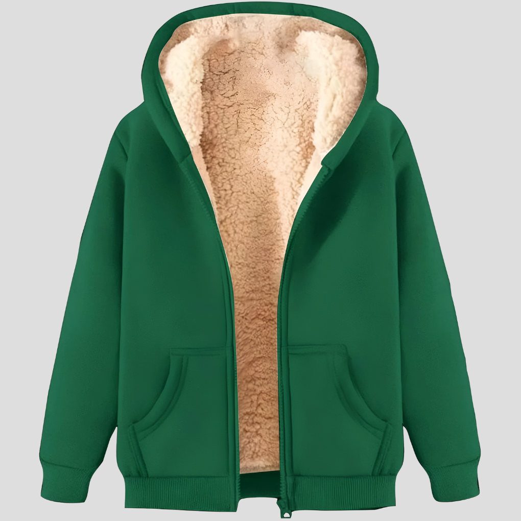 Warmer, mit Fleece gefütterter Winter-Hoodie für Männer