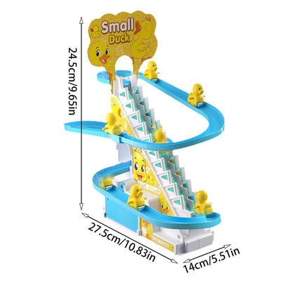 Ente Schiebespielzeug mit Treppe