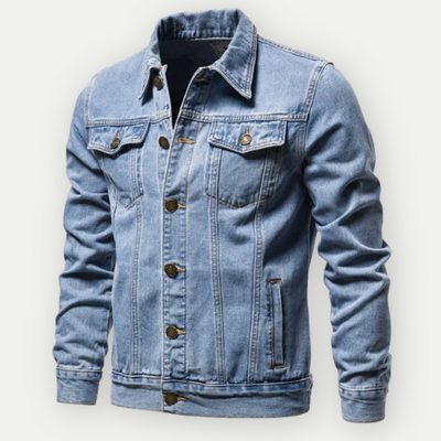 DenimCraft - Klassische Denim-Jacke für Männer