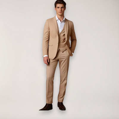 Zweiteiliger Slim Fit-Anzug für Herren - Blazer und Hose nach Maß für Hochzeiten und Veranstaltungen