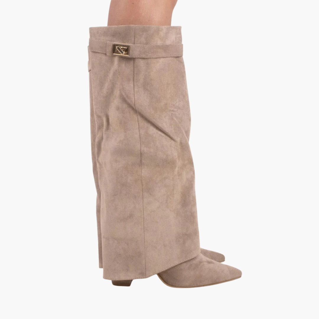 Damenstiefel aus premium qualität mit niedrigem Absatz