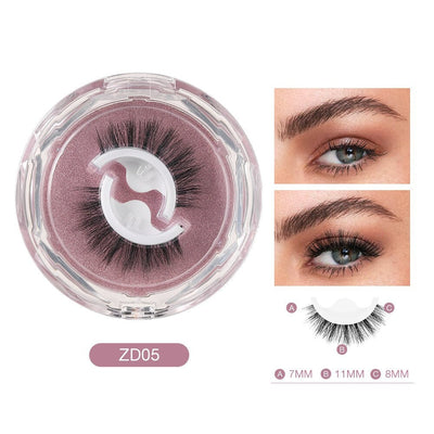 Wiederverwendbare selbstklebende Wimpern