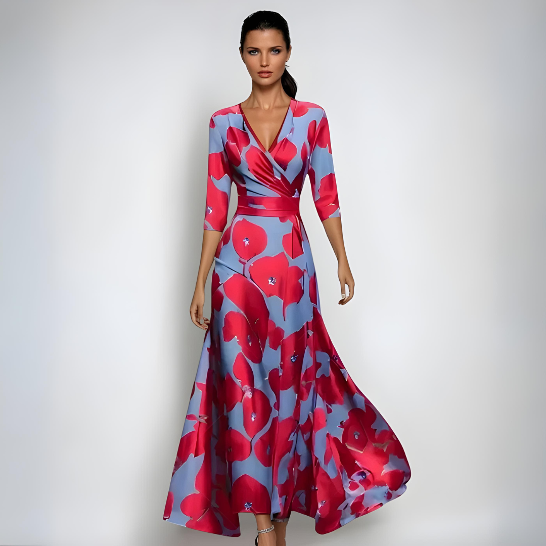 Emily | Luxus-Blumenkleid