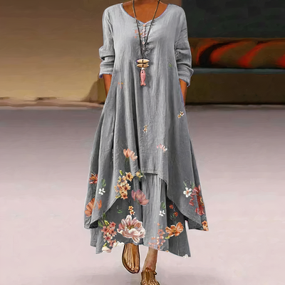 Elegantes Kleid aus soft-touch-stoff - Langlebig, atmungsaktiv, unverzichtbar für die Garderobe zu jeder Jahreszeit