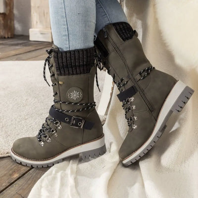 Winterstiefel mit rutschfestem und warmem Futter