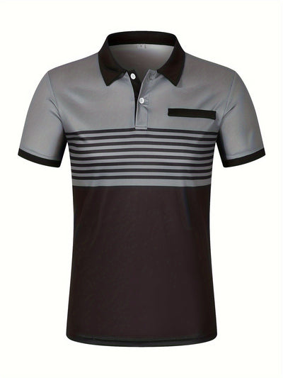 Gestreiftes Sommer-Poloshirt für Männer | Louis
