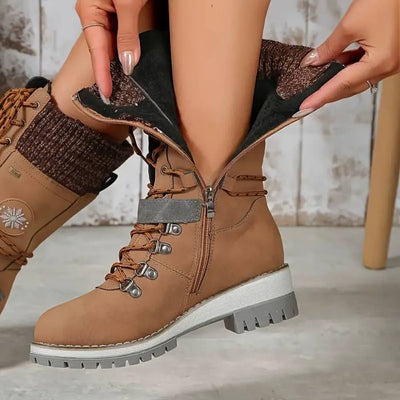 Winterstiefel mit rutschfestem und warmem Futter