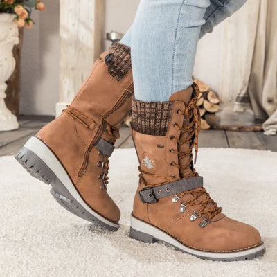 Winterstiefel mit rutschfestem und warmem Futter