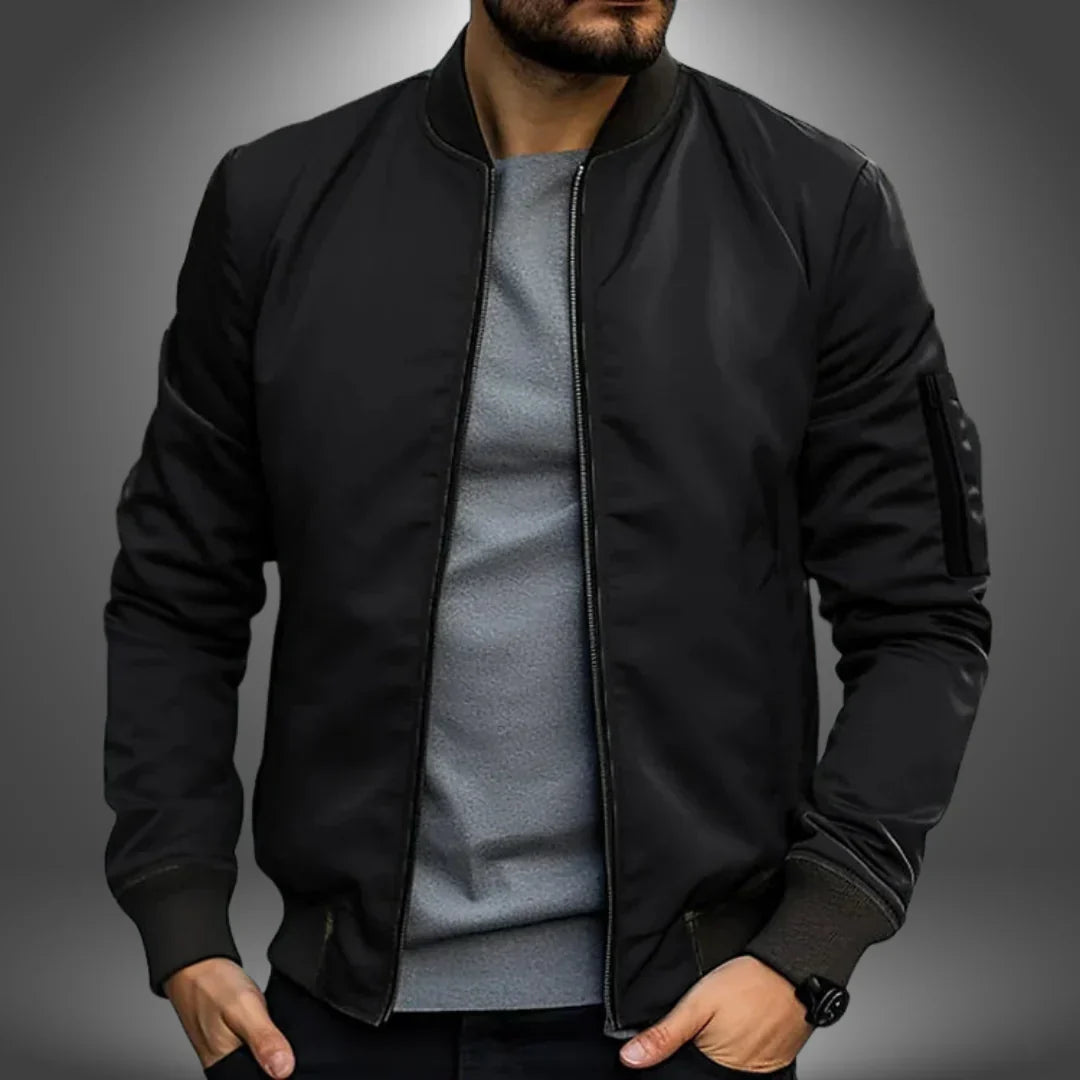 Leichte Bomberjacke für Männer - lässiger Windbreaker-Stil