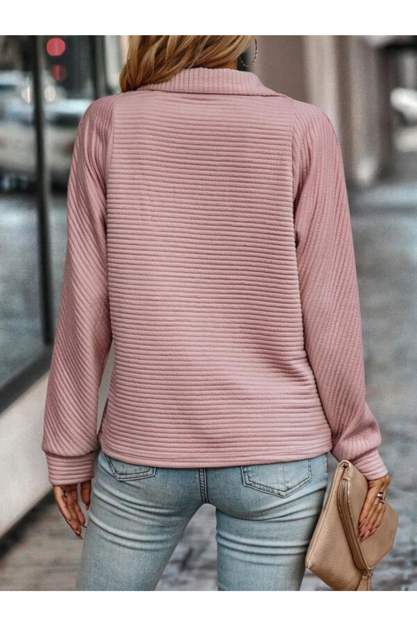 Nora | Damen Pullover mit V-Ausschnitt