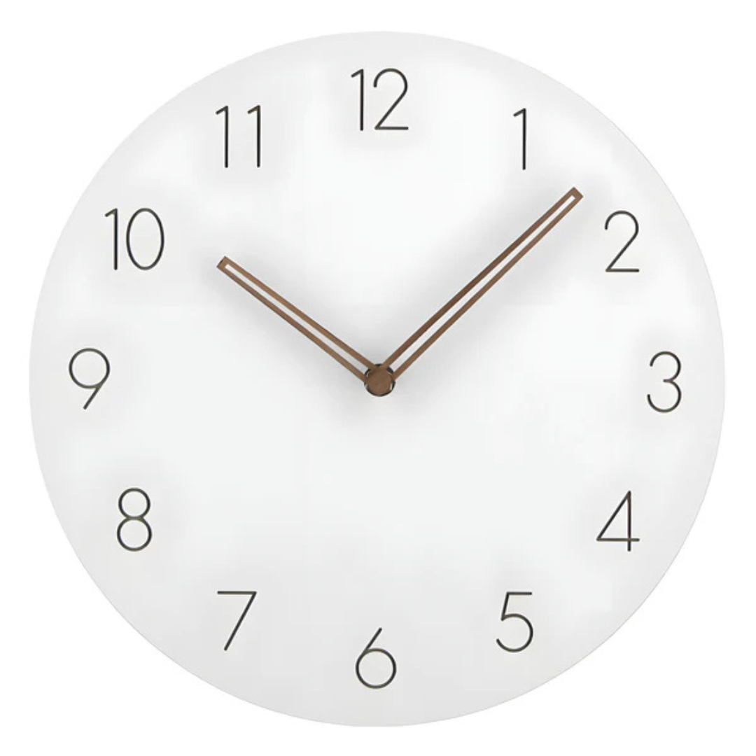 Nork - Minimalistische Wanduhr aus Holz