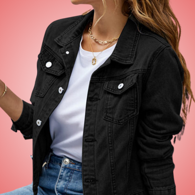 Isabela | Denim Jacket mit klassischem Kragen