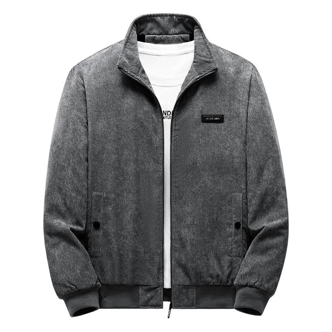 Finn | Chaqueta retro de pana sherpa
