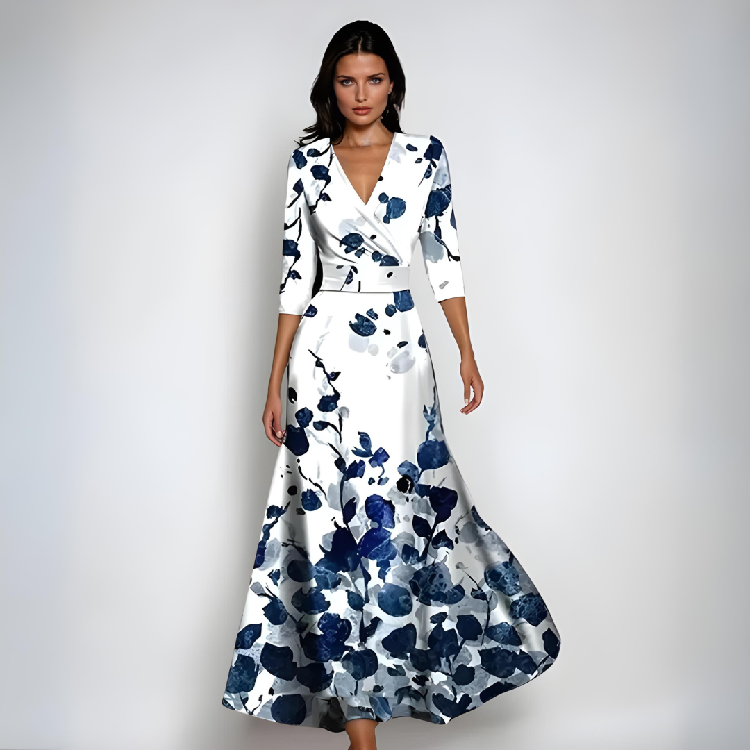 Emily | Luxus-Blumenkleid