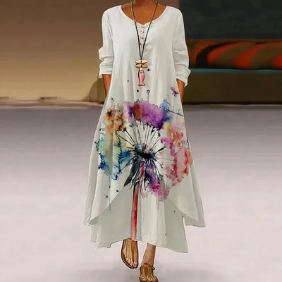 Elegantes Kleid aus soft-touch-stoff - Langlebig, atmungsaktiv, unverzichtbar für die Garderobe zu jeder Jahreszeit