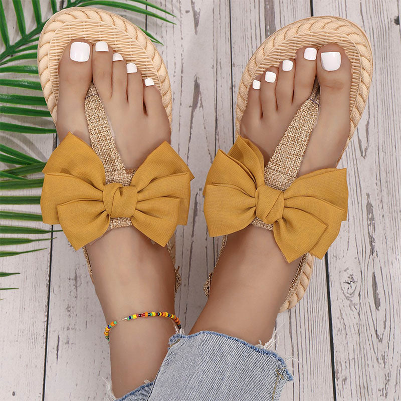 Levoire | Hausschuhe mit Schleife