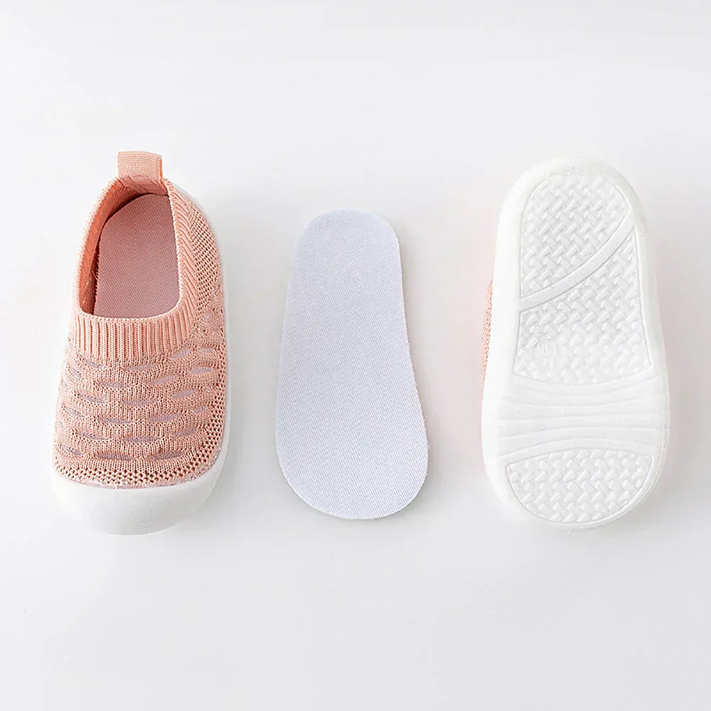 Rutschfeste Mesh-Schuhe für Babys