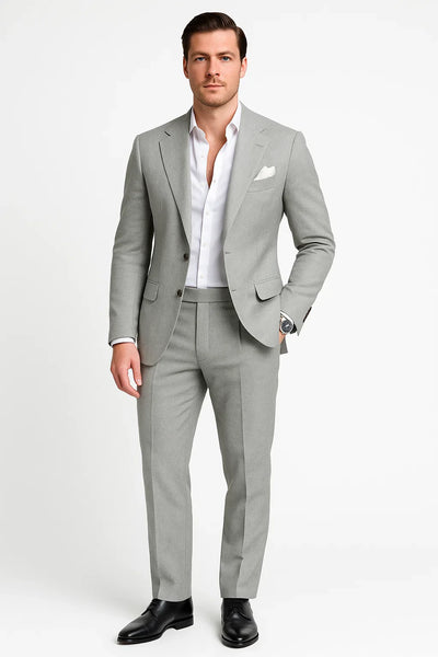 Herrenanzug Stilvolles Hemd Langarm Eleganz