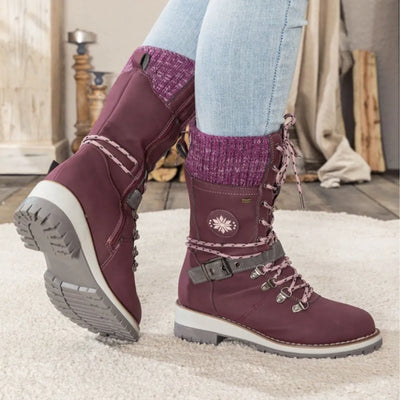 Winterstiefel mit rutschfestem und warmem Futter