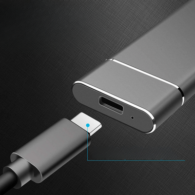 Externes SSD-Laufwerk aus Aluminium mit hoher Geschwindigkeit