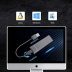 Externes SSD-Laufwerk aus Aluminium mit hoher Geschwindigkeit