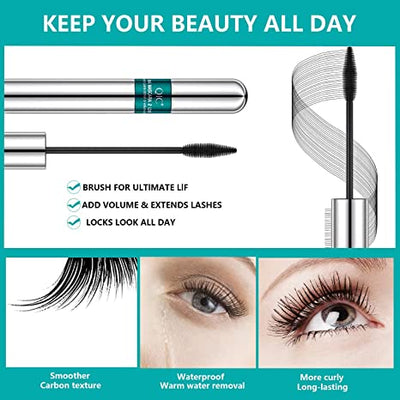 4D 2-in-1 Mascara – Volumen & Länge mit doppelter Borste