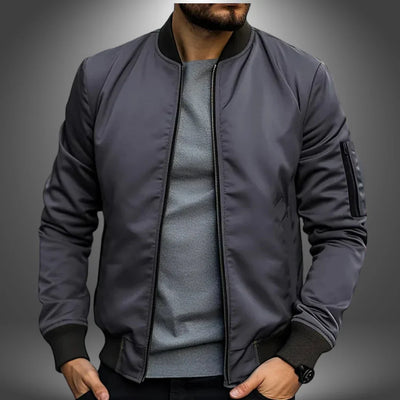 Leichte Bomberjacke für Männer - lässiger Windbreaker-Stil