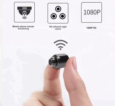 NanoCam | Kompakte WiFi-Sicherheitskamera mit Nachtsicht