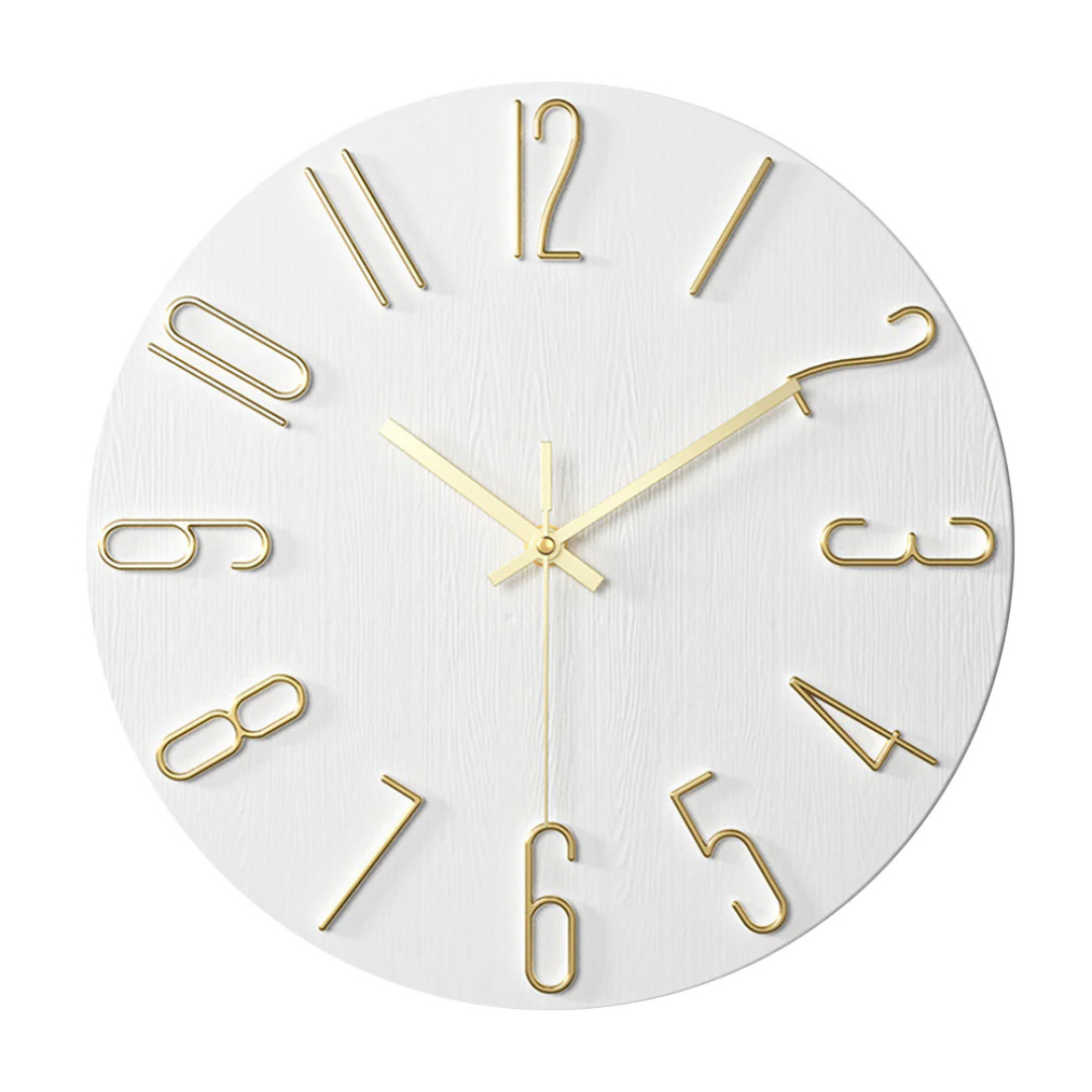 Noble - Moderne Wanduhr für das Wohnzimmer