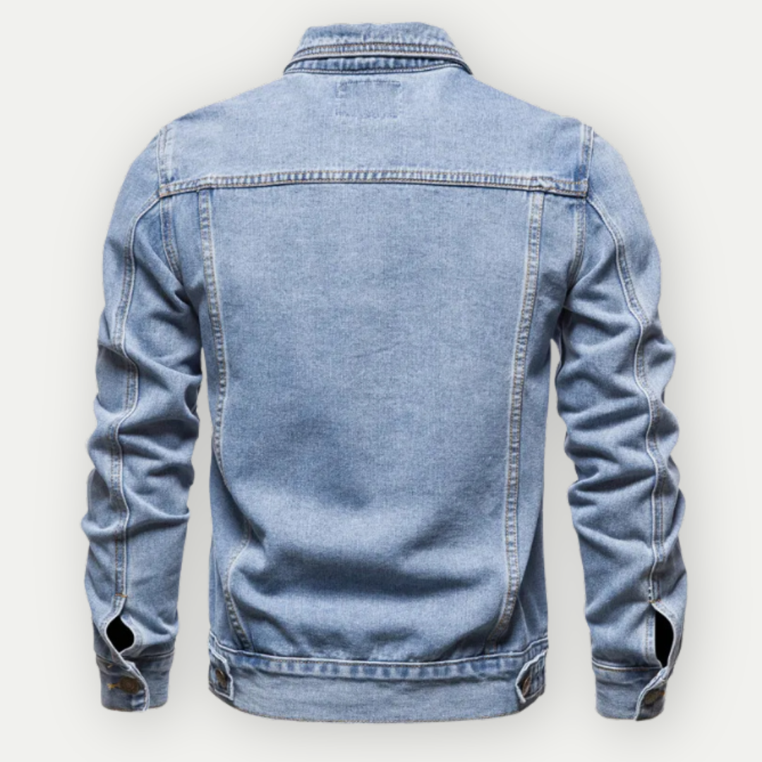 DenimCraft - Klassische Denim-Jacke für Männer