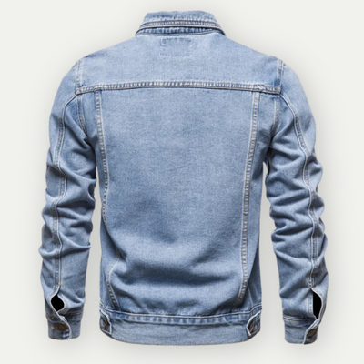 DenimCraft - Klassische Denim-Jacke für Männer