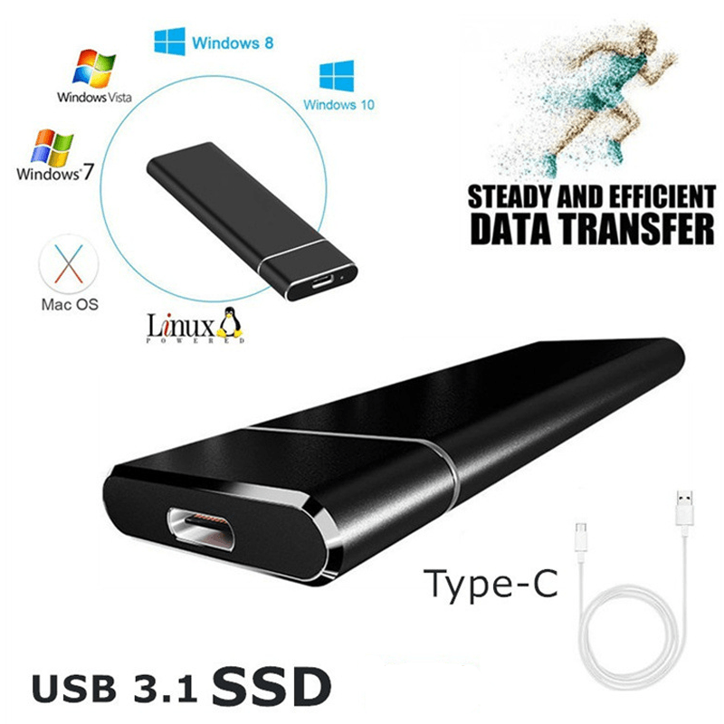 VoltDrive | Ultra Fast Portable External SSD Hard Drive - Schnelle Datenspeicherung