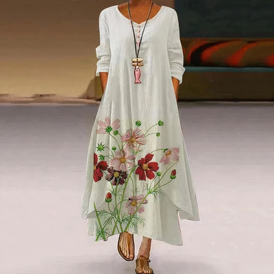 Elegantes Kleid aus soft-touch-stoff - Langlebig, atmungsaktiv, unverzichtbar für die Garderobe zu jeder Jahreszeit