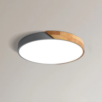 Delos - Skandinavische LED-Deckenleuchte aus Holz