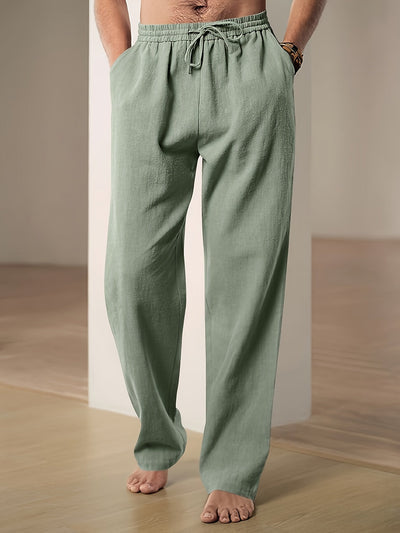 Lässig geschnittene Hose mit Kordelzug für Männer