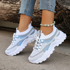 Casual Sneakers für Frauen - flexibel und atmungsaktiv für jeden Tag