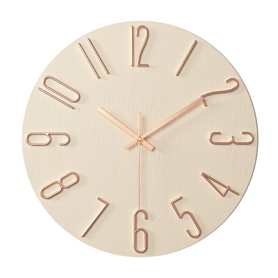 Noble - Moderne Wanduhr für das Wohnzimmer