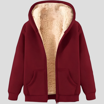 Warmer, mit Fleece gefütterter Winter-Hoodie für Männer