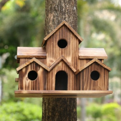 WillowNest Funktionales Vogelhaus aus Holz