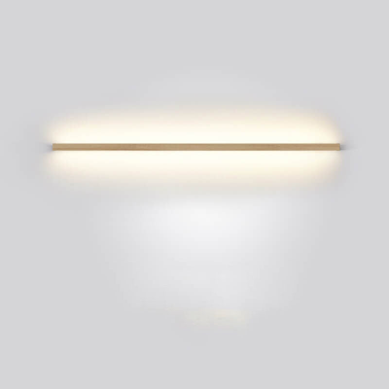 Apliques de pared minimalistas de madera LED
